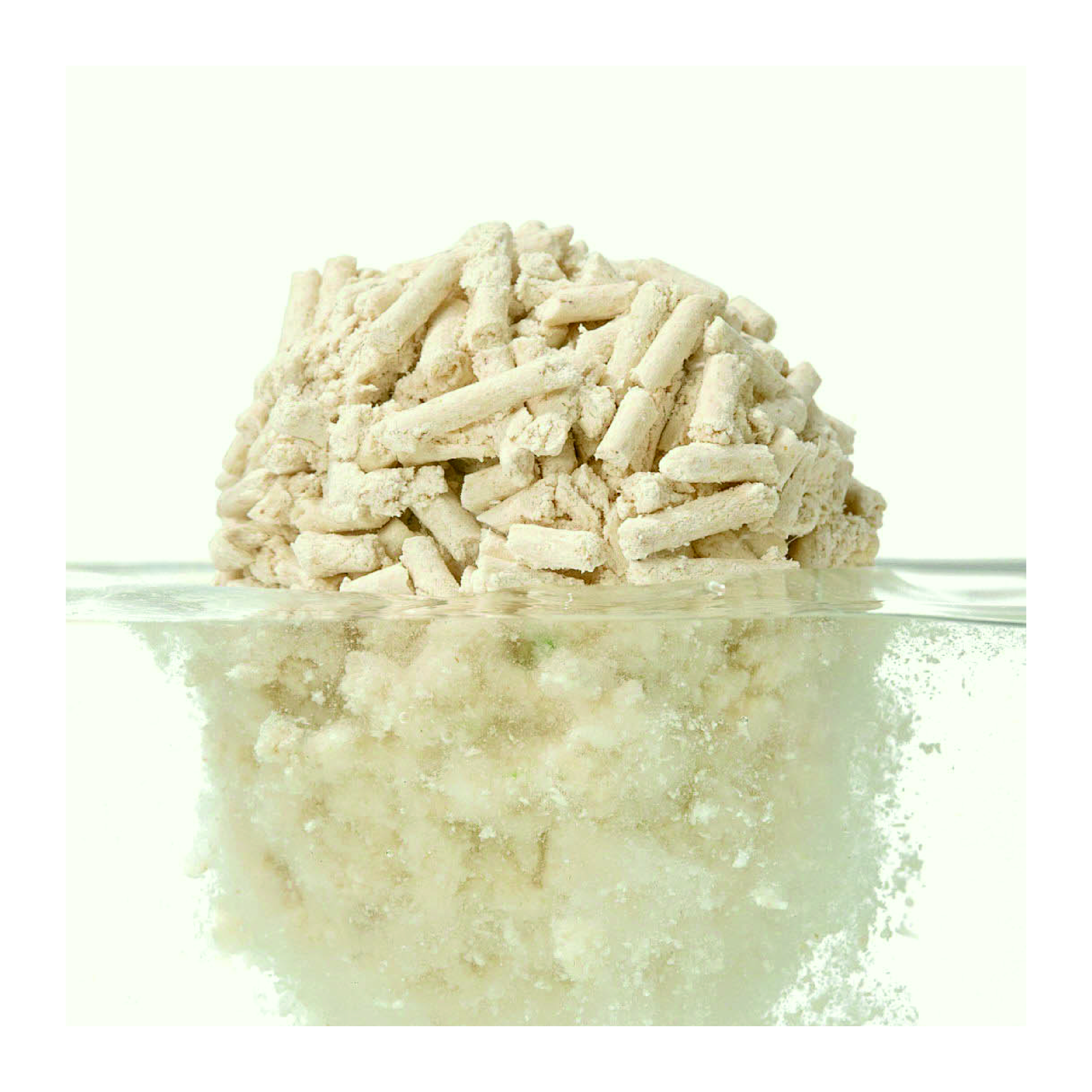 Natural Cat Litter Eco Friendly Tofu Cat Litter Stripe Strong Clumping Flushable Cat Litter