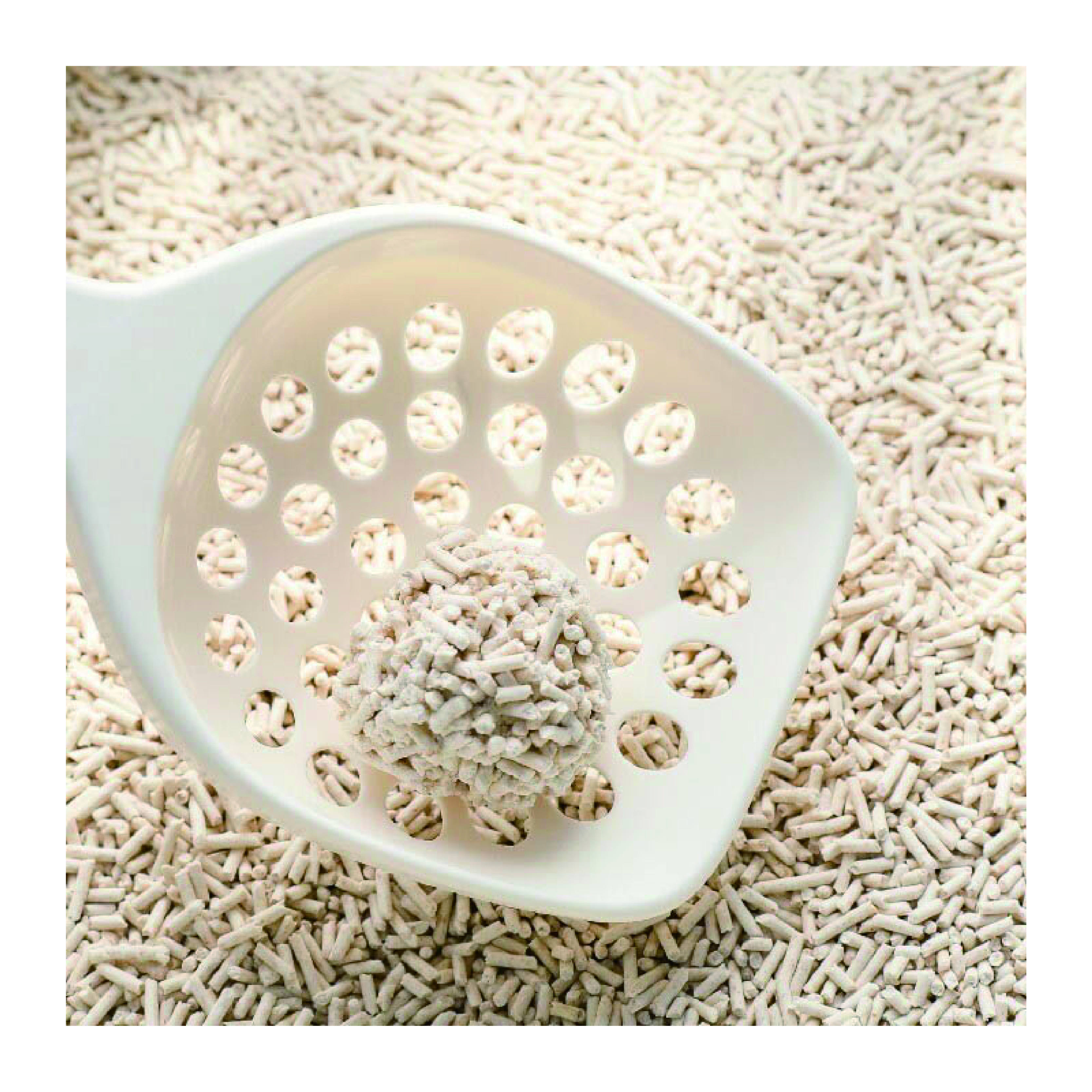 Wholesale Biodegradable Deodorant Dust Free 2.0mm Strip Shape Cat Sand Fast Clumping Flushable Tofu Cat Litter