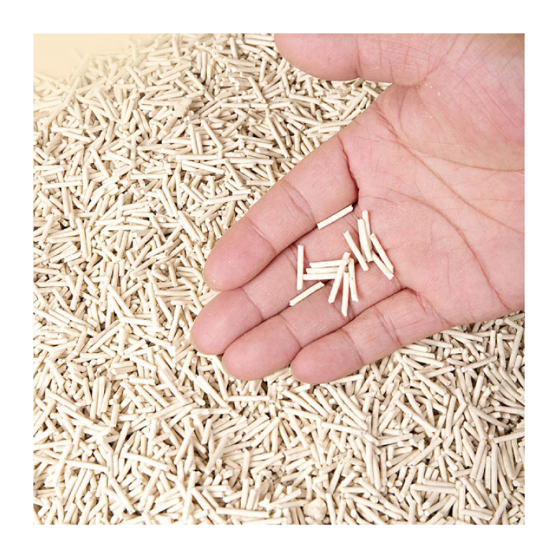 Factory OEM/ODM Pet Products Eco-Friendly 1.5mm Tofu Cat Litter Biodegradable Clumping Cat Litter Sand Premium Odor Control Tofu Cat Litter