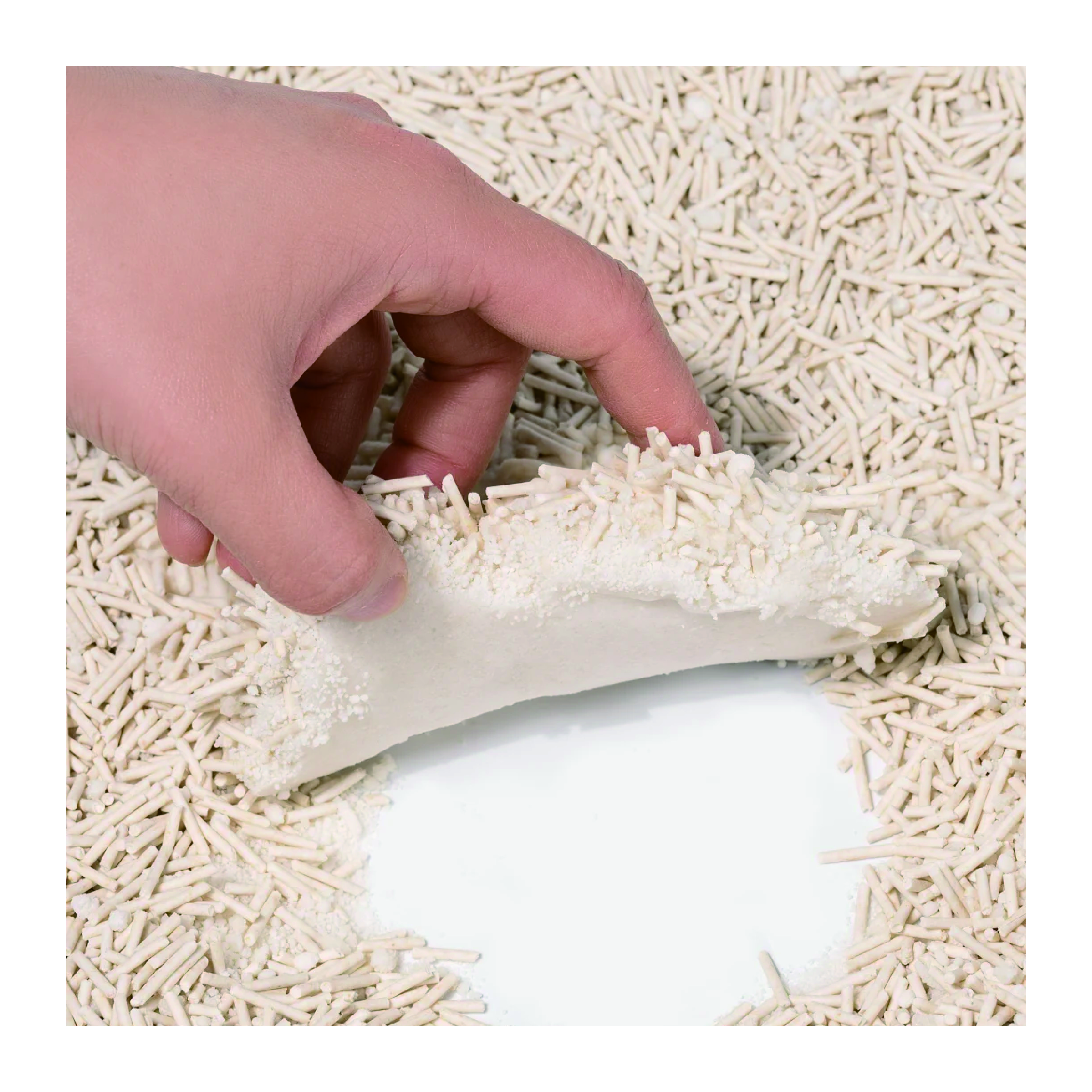 Pet Supply Dust-Free Mixed Litter Fast-Absorbing Eco-Friendly Plant Pet Tofu Cassava Mixed Cat Litter