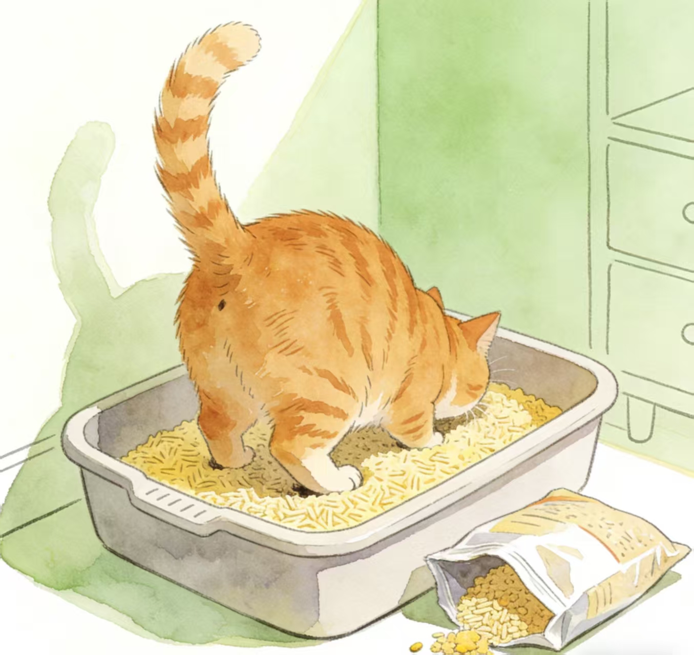 No Panic Over Your Cat’s Soft Stools? Identify the Causes + Choose the Right Litter, and Solve Cat Care Troubles Easily