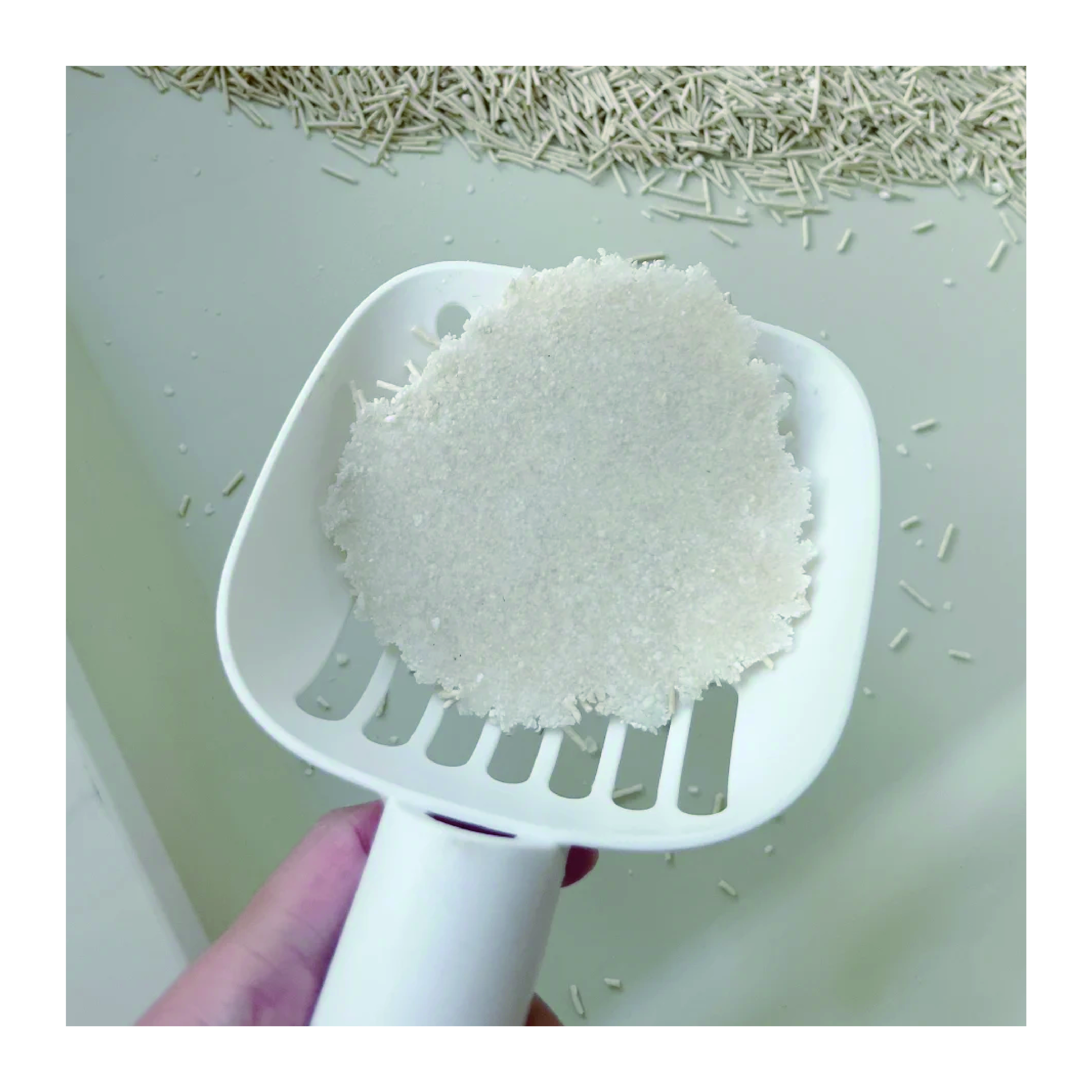 Premium Tofu & Cassava Mix Cat Litter - Fast Clumping, Non-Sticky, Customizable Mix Proportion