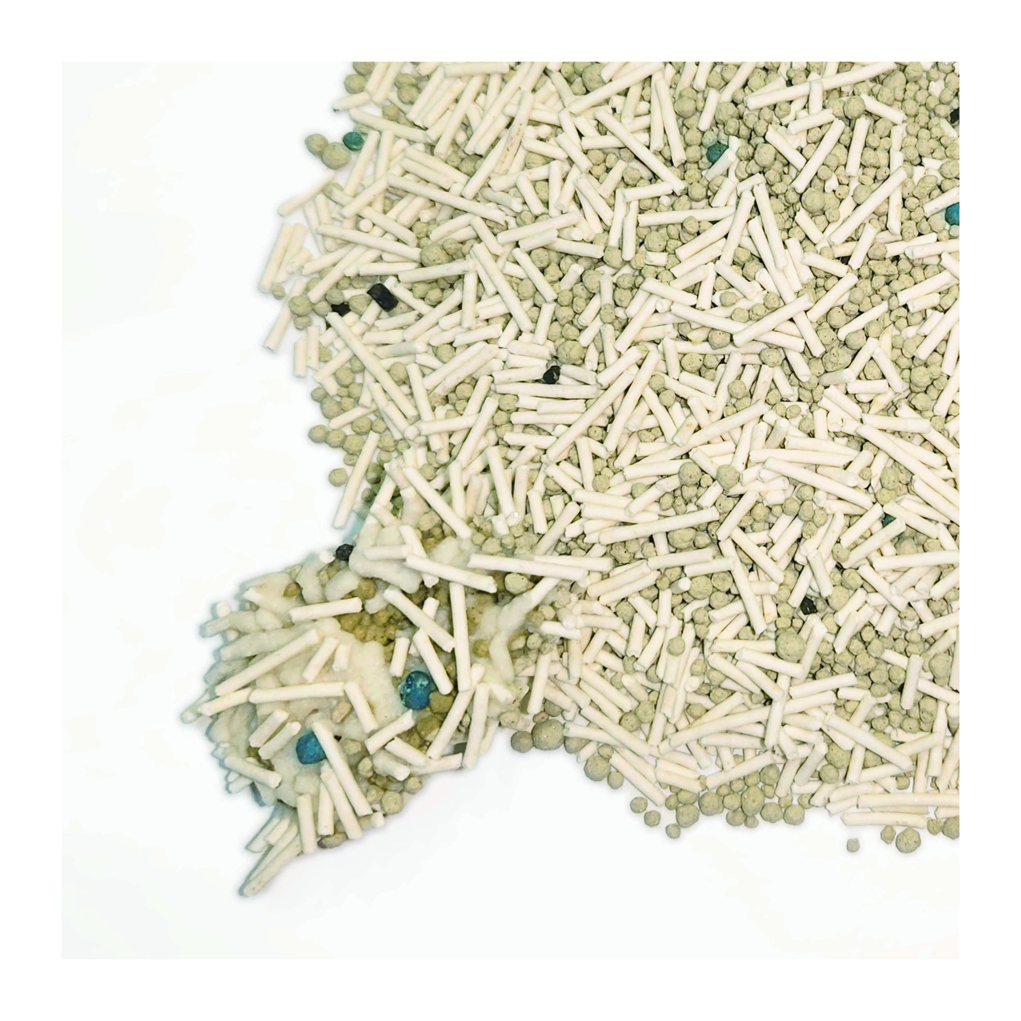 Cat Litter Factory OEM/ODM Easy Clumping Lightweight Flushable Bentonite Mixed Tofu Cat Litter