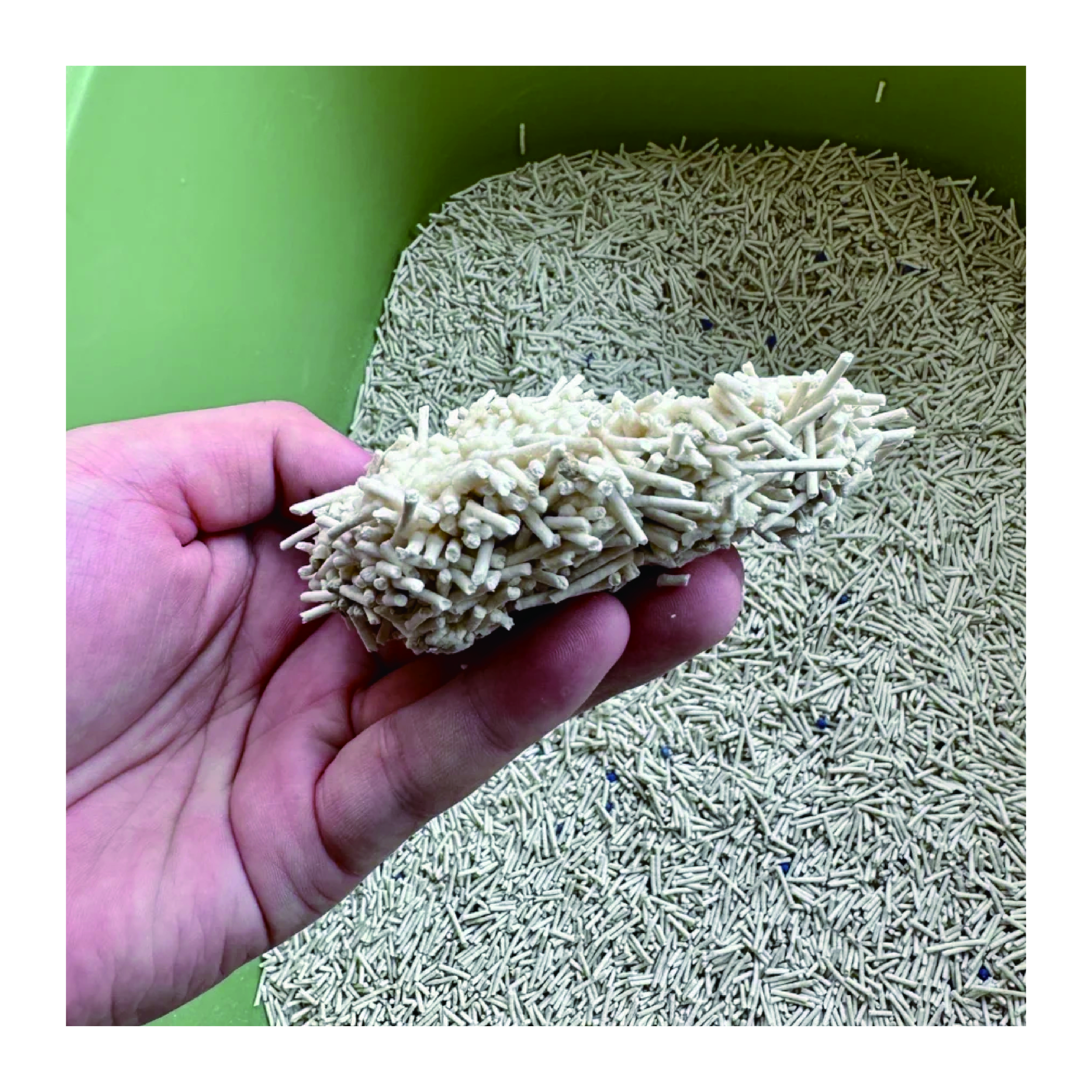 OEM&ODM High Quality Factory Direct Sales Low Dust Strong Clumping Plant-Basede Tofu Cassava Bentonite Cat Litter