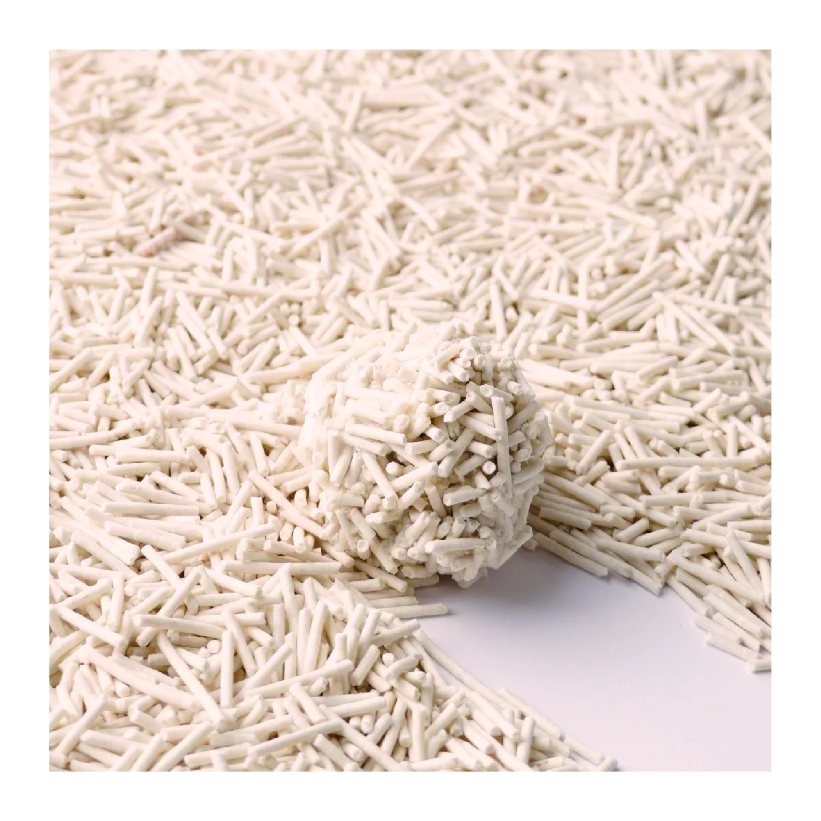 OEM&ODM Factory Super Premium Tofu Cat Litter Milk Aroma Con Olor Ecologica Dust Free easy Clean