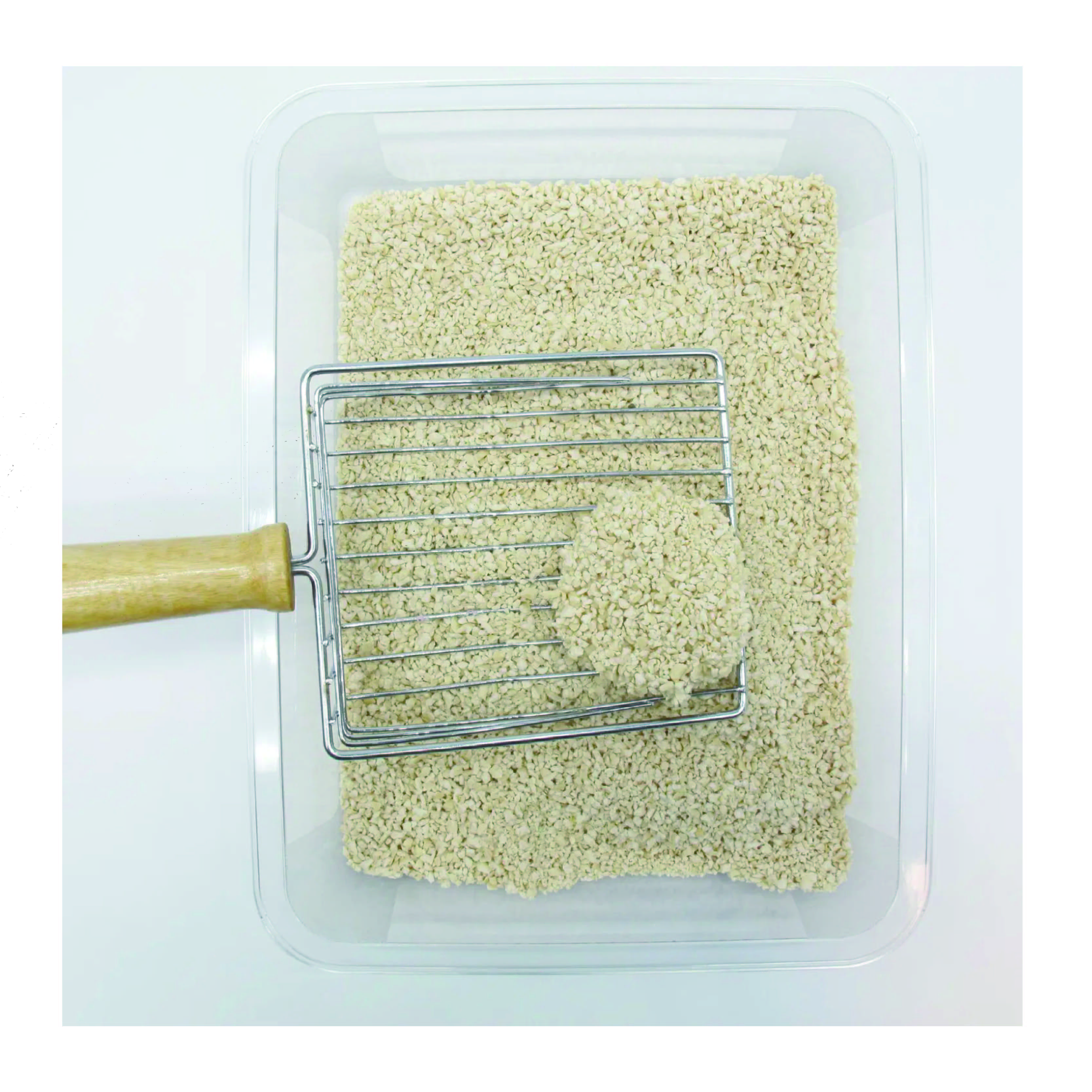 Eco-Friendly Natural Pea Starch OEM Tofu Crushed Cat Litter Pet Toilet Products
