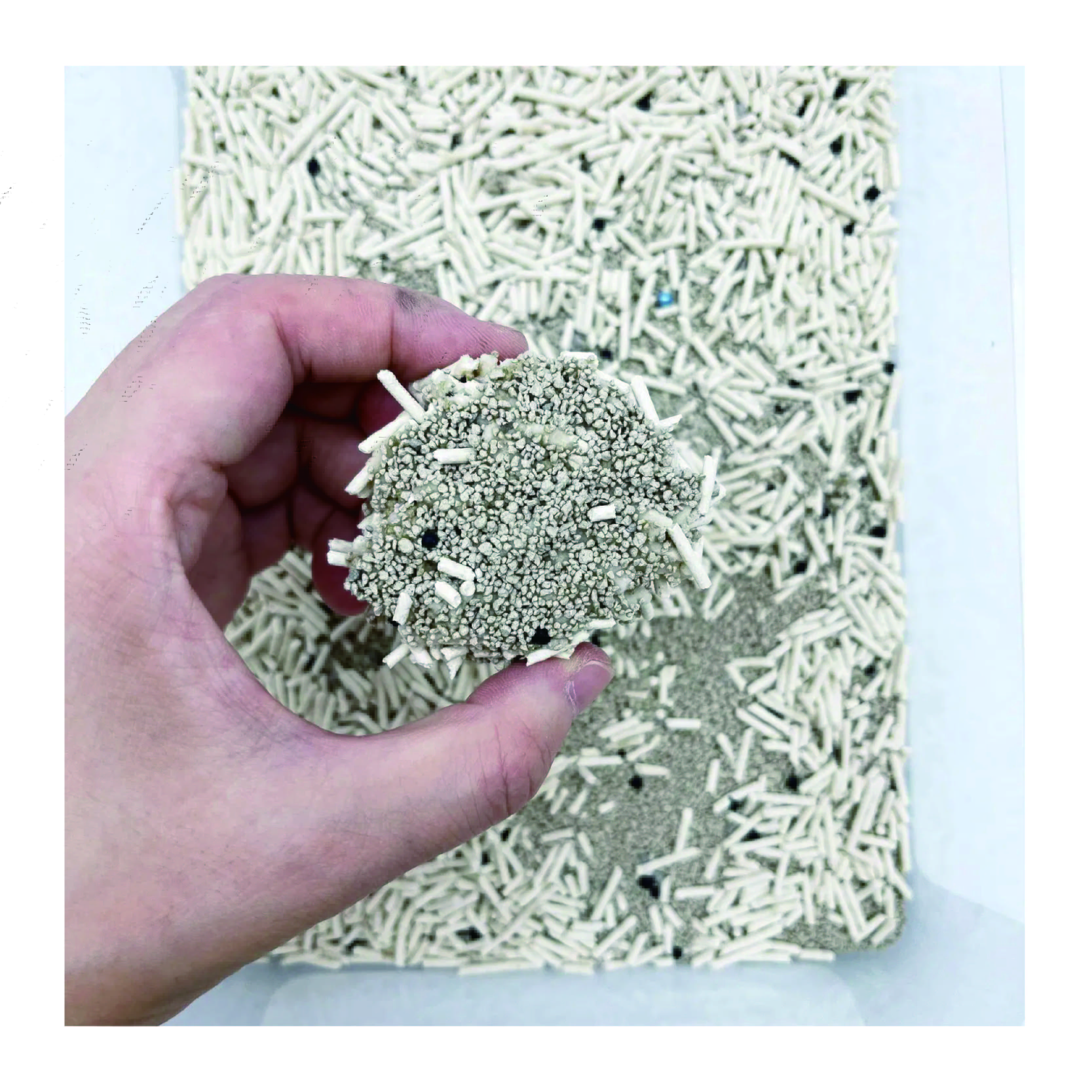 OEM ODM Dust-Free Clumping Quickly Absorb Tofu Mineral Mixed Cat Litter