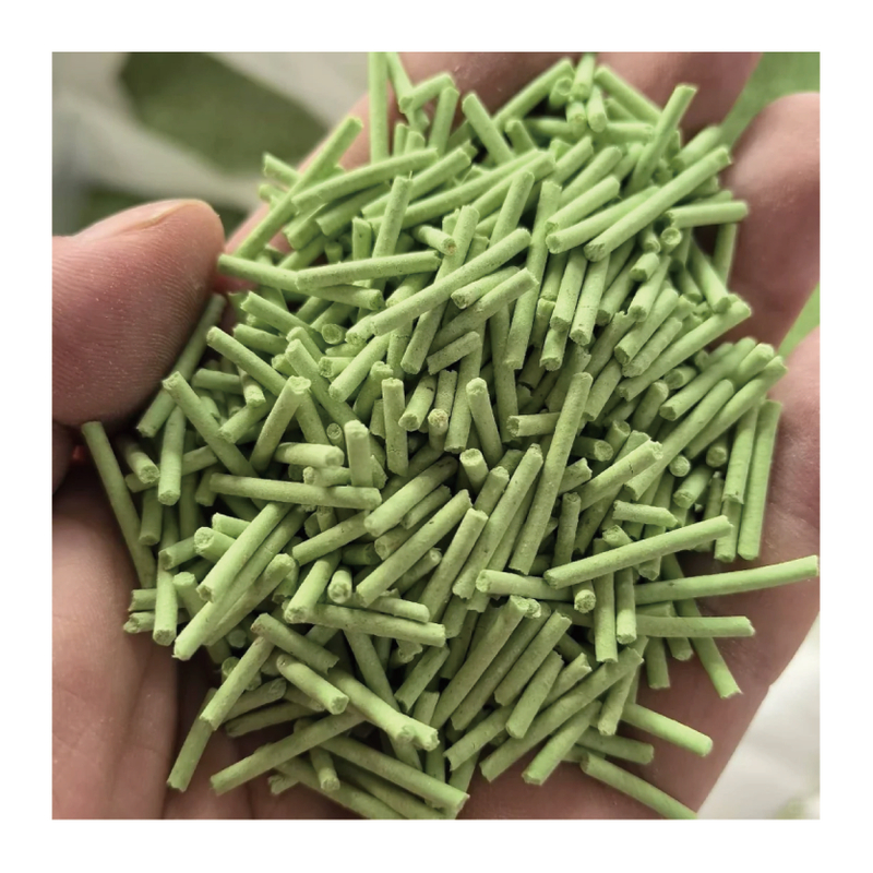 OEM/ODM Bulk Green Tea Scented Premium Natural Plant Tofu Cat Litter Clumping Dust Free Flushable Tofu Cat Litter Sand