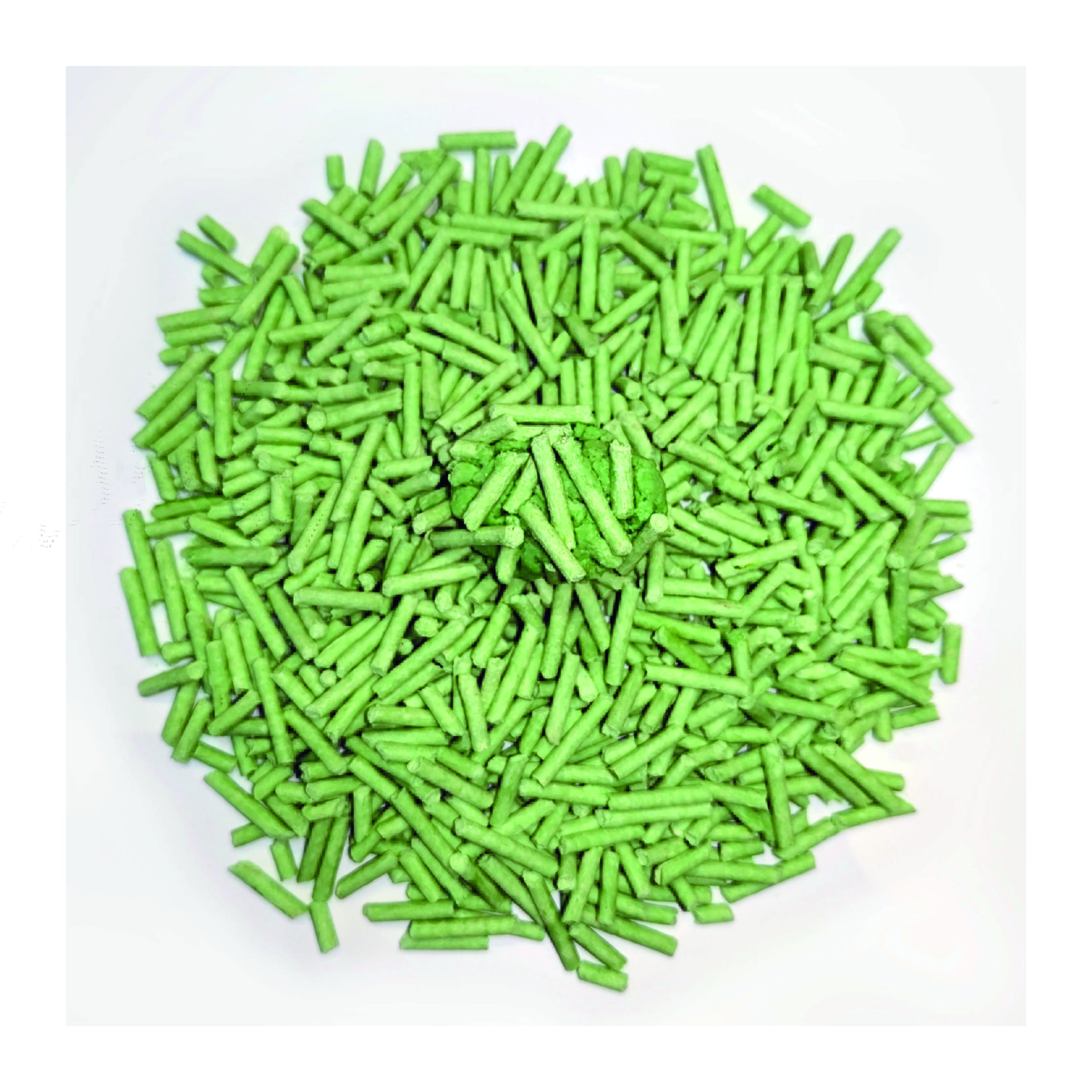 Wholesale Pet Product Supplier′s Special 3.0mm Striped Flushable Green Tea Tofu Cat Litter