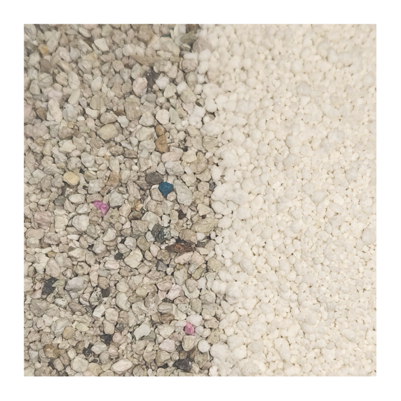 OEM/ODM Factory Custom Natural Cat Litter Strong Clumping Tofu Sodium-Based Mineral Soil Mixed Cat Litter