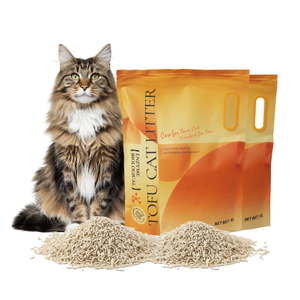 24-Hour Service Dust Free Odor Control Customized Labels Clumping Tofu Cat Litter