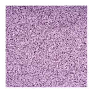Manufacturer OEM Premium Easy Clean Plant Cat Sand Eco Clean 2mm Stripe Shape Lavender Tofu Cat Litter