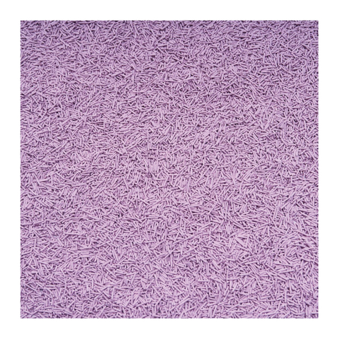 Manufacturer OEM Premium Easy Clean Plant Cat Sand Eco Clean 2mm Stripe Shape Lavender Tofu Cat Litter