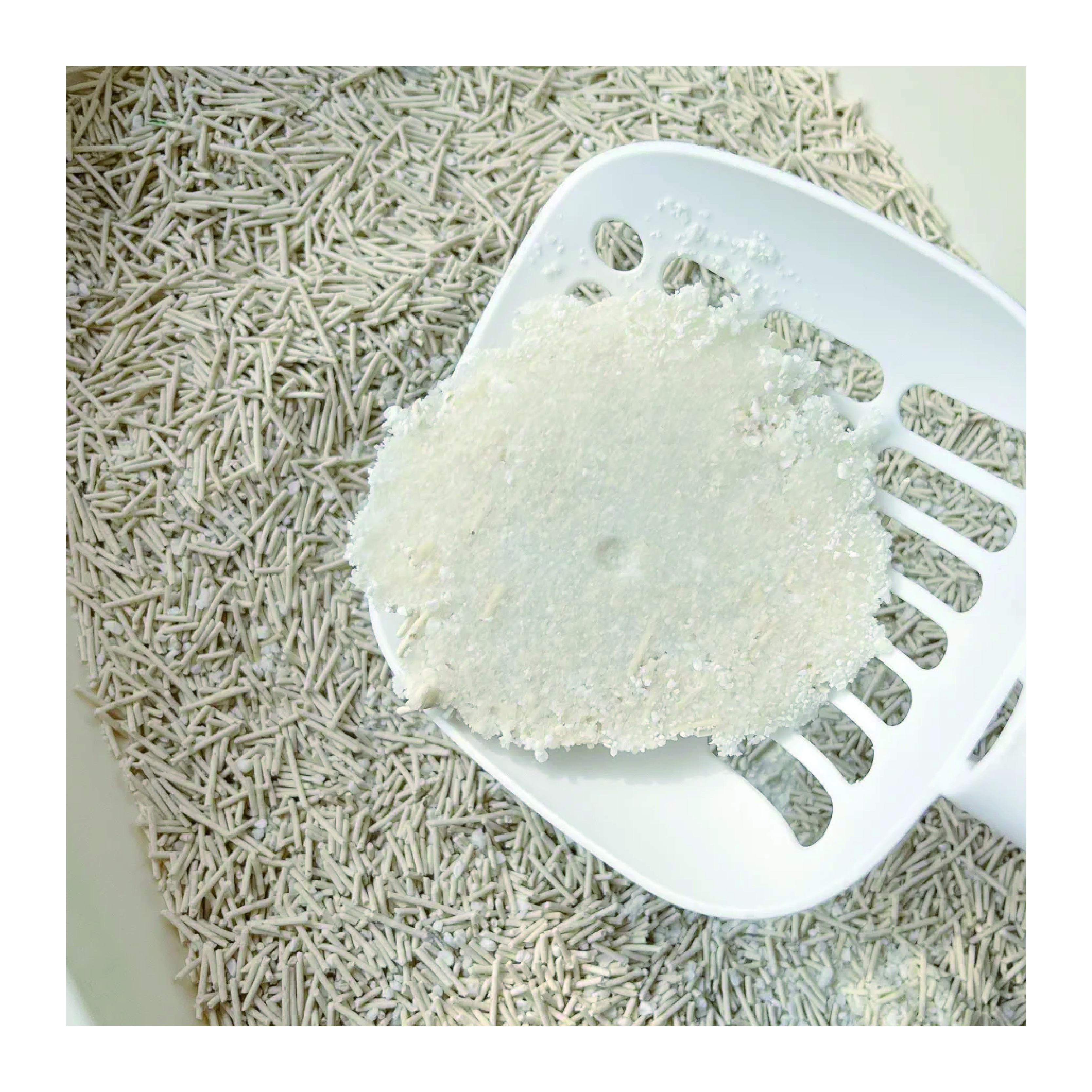 Hot Sale Unscented Natural Odor Control Flushable 7:3 Mix Proportion Tofu Cassava Mixed Cat Litter 