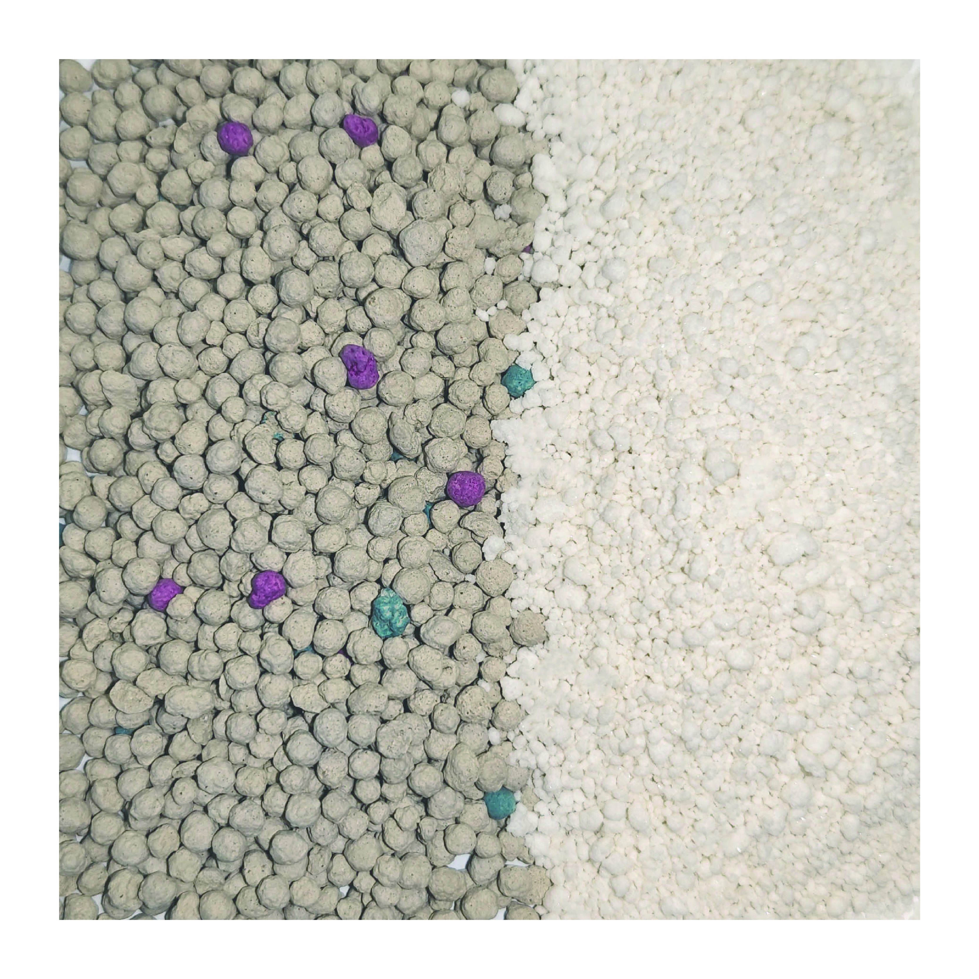 Tailored Factory Pet Products Bentonite Cassava Mixed Cat Litter High Absorption Strong Odor Neutralization