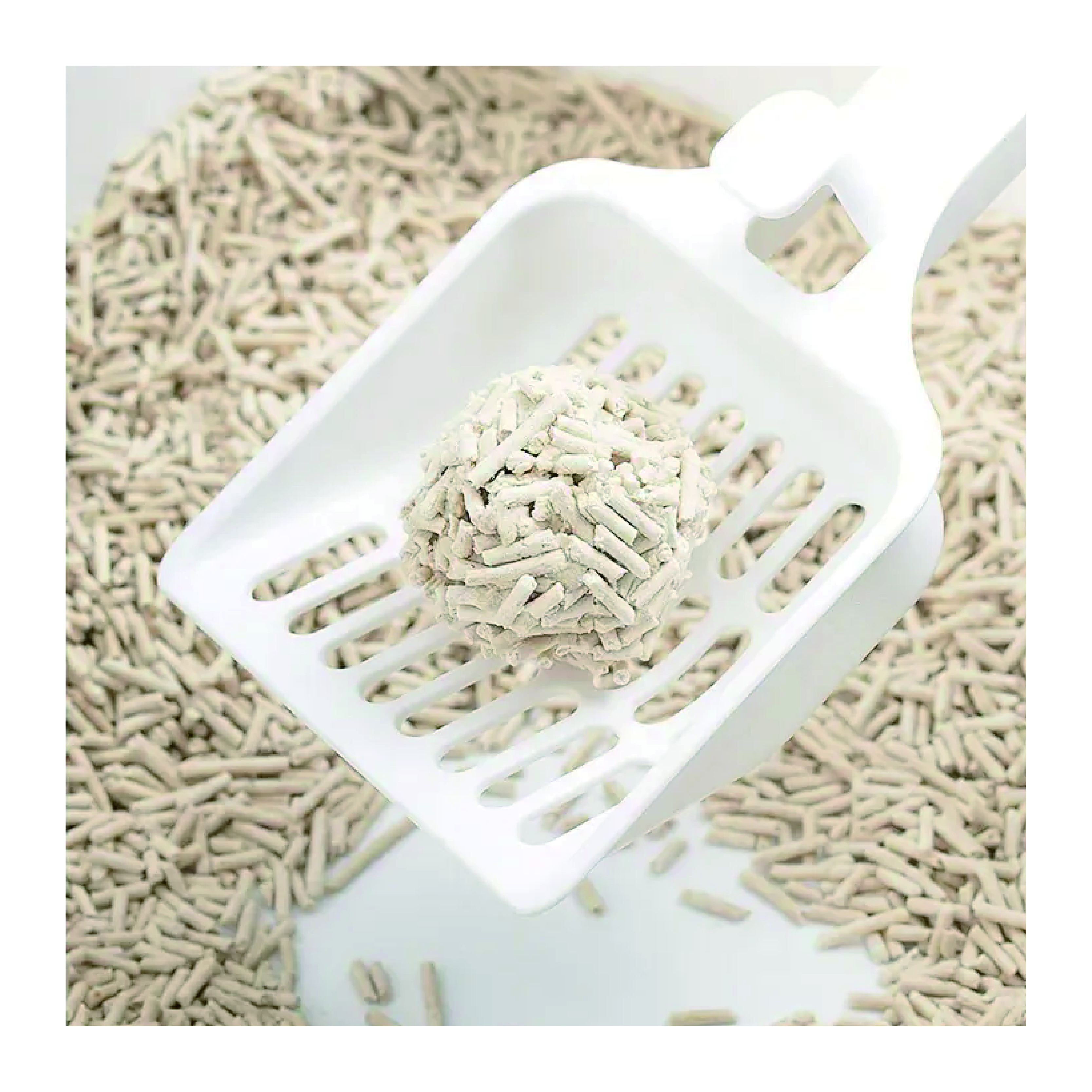 100%Plant Tofu Cat Litter 6L Enzymatic Decomposition Deodorising Litter 2.5kg/Bag Low Dust Absorbent Flushable Pet Products