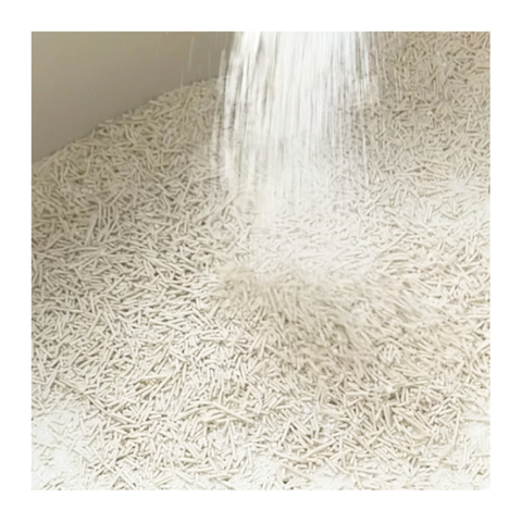 Tofu Tapioca Cat Litter 2.5kg/6L Natural Plant Cat Litter Easy Clumping Biodegradable Mixed Cat Litter